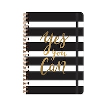 Keskin Color Düz Defter 14 20 Daily Notes Muse - Yes You Can 410284 Çok Renkli