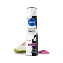 Nıvea Women Black & White Invisible Authentic Spray Deodorant 150 Ml 8'li Avantaj Paketi Mıchu