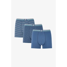 Penti Erkek Renkli Blue Basic Çoklu Boxer
