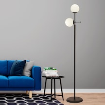 Günay 2li Siyah Beyaz Camlı Modern Dekoratif Tasarım Oturma Odası