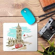 Big Ben Paris Clock Tower Mouse Pad Mousepad
