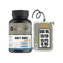 Akn Kimya Pro Salt Base Vg Pg 50-50 18 MG 500 ML