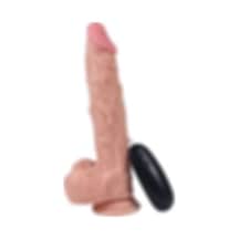 Hızlı Express Xise Hero 23 CM Titreşimli Vibratör Et Dokulu Realistik Penis Dildo