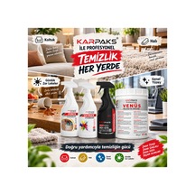 Profesyonel Halı Ve Koltuk Temizlik Seti Venüs + Force + Multi Sprey + Oxymax Güçlü Leke Çıkarıcı Paket