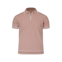 Hatemoğlu Gül Kurusu Regular Fit Polo Yaka Rayon Tişört Gülkurusu