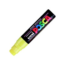 Uni-ball Posca 15.0 Su Bazlı Poster Markörü Sarı Pc-17k