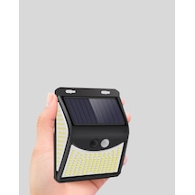 Gld-spt- Solar Güneş Enerjili Hareket Sensörlü 4 Taraflı Bahçe Lambası Ip65 Su Geçirmez, 100 Led
