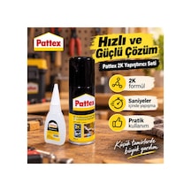 2k Profesyonel Hızlı Yapıştırıcı + Aktivatör 100 Ml Set