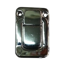 Yaylı Bavul Kilidi - 32x48mm, Nikel, 1 Adet Diğer
