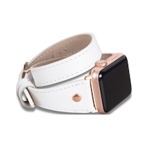 Bouletta Apple Uyumlu  Watch Deri Kordon 42-44-45mm Slim DTRG F3