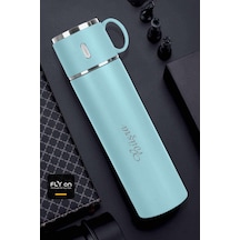 Kişiye Özel Isim Baskılı 316 Paslanmaz Çelik Termos Bardak 580 Ml Thermos Mug Kupa -1526