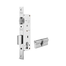 Silindirli Kilit Kale 155u 25 Mm Nikel Makaralı