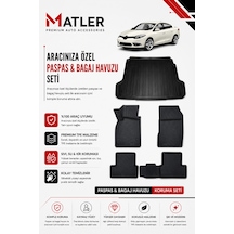 Renault Fluence 2014 Model 4d Ekstra Havuzlu Paspas Ve Bagaj Havuzu Set