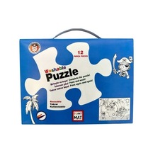 Yıkanabilir Puzzle Seti, Korsan Adası Temalı Ve Eğlenceli