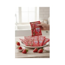 Çilek Aromalı Toz Şekerli Dips Lolipop Paket 1 Adet