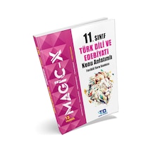 11.sınıf Magic-x Türk Dili Ve Edebiyatı Konu Anlatımlı Fasikül Soru Bankası