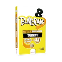 Günay Yayınları 8. Sınıf Türkçe Bumerang Haftalık Deneme