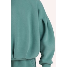 Kız Çocuk Sweatshirt Yeşil 2421gk08028-4925 001