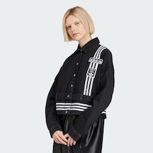 Trublc Adidas Kadın Günlük Eşofman Üstü Adibreak Denim Two-ın-one Track Top Jj3095 Siyah