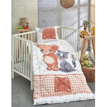 Komfort Home Ranforce Bebek Yorgan Seti Pamuk / V16
