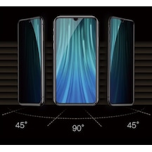 Oppo A15s Mat Hayalet Ekran Gizli Privacy Tam Kaplayan Kırılmaz Cam Seramik Nano Ekran Koruyucu