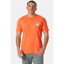 Helly Hansen Massif Graphic T-shirt Turuncu