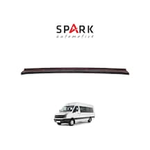 Volkswagen Crafter 2012-2017 Yıl Aralığı Uyumlu Arka Tampon Eşiği Parlak Siyah