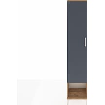 Arges Dolap 2 Raflı Tek Kapaklı Tek Askılı 44x30x221 Çam-antr... Çam