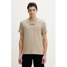Guess Cochise Regular Fit Erkek T-shirt Z6rı00ı3z14 Bej