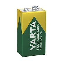 Varta Accu Power 9v 200mah Şarjlı Pil Tekli Paket