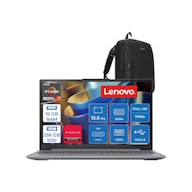 Lenovo IdeaPad Slim 3 15ABR8 882XM00U4TXF01 R7-5825U 16 GB 256 GB SSD 15.6" Free Dos Dizüstü Bilgisayar