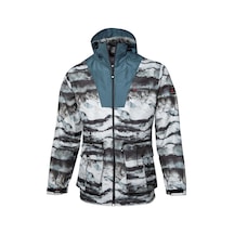 Cresta Outdoor Desenli Su Geçirmez Mont / Parka / Yağmurluk