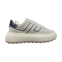 Lufian Julia Kadın Hakiki Deri Sneaker Beyaz 121230040 Beyaz