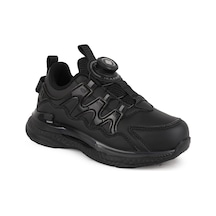 Pepino 2411 Ayakkabı Gf Çocuk Çevirmeli Disk Bağcık Mekanizmalı Saydam Kafes Destekli Kalın Taban Sneaker Siyah