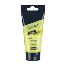 Schmincke : College Serisi Linol Baskı Boyası : 75 Ml : Neon Yellow