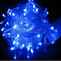 BLUE COLORS LED LİGHT 10 METRE MAVİ LED IŞIK MAVİ İP LED IŞIK MAVİ KABLO IŞIK 220V FİŞLİ MAVİ IŞIK Mavi