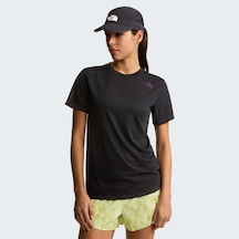 The North Face W Bitmap Logo Short Sleeves Tee-graphic Kadın T-shirt-32916 Siyah
