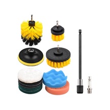 12 Adet / Takım Elektrikli Matkap Fırça Fırçalama Pedleri