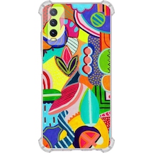 Vivo Y20s Uyumlu Retro Color 6 Baskılı Şeffaf Köşe Korumalı Antişok Kılıf Vivo Y20s Uyumlu Retro Color 6 Baskılı Şeffaf Köşe Korumalı Antişok Kılıf