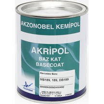 Akzonobel Akripol 2k Bazkat -smaragdschwarz Mb189. 189. Db189-1 L