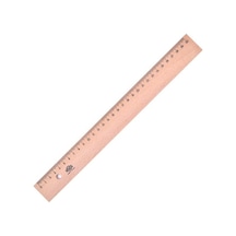 Hatas 0035 Tahta Cetvel 30 CM Ahşap