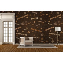 Kafe İçin Yazılı Duvar Kağıdı (359288282)