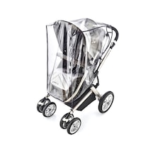 Baby Jem Bebek Arabası Yağmurluğu Fitalatsız 205 Şeffaf