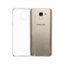 Samsung Galaxy J6 (J600) Kilif Soft Silikon Seffaf Arka Kapak 269016028