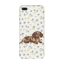 İphone 6 Plus Uyumlu Baskılı Şeffaf Telefon Kılıfı Koleksiyon: Dog Lover 8