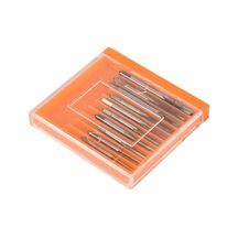 10 Adet Hss M1 M1.2 M1.4 M1.6 M1.7 M1.8 M2 M2.5 M3 M3.5 Mini Matkap Kılavuzu