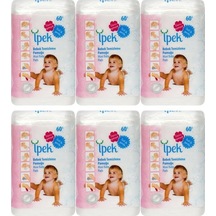 Ipek Bebek Temizleme Pamuğu 6X60