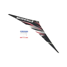 Modenas Gt135 Iç Dizlik Etiketi Kırmızı Sağ