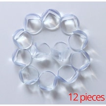 Jmsstore Silikon Köşe Koruyucu 12'li Şeffaf Jmsstore Silikon Köşe Koruyucu 12'li Şeffaf