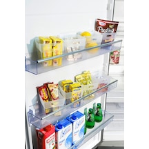 6 Adet Mini Kutu Buzdolabı Kapak İçi Düzenleyici Organizer 10cm-10cm Plastik 100 X 100 Beyaz Tr Diğer